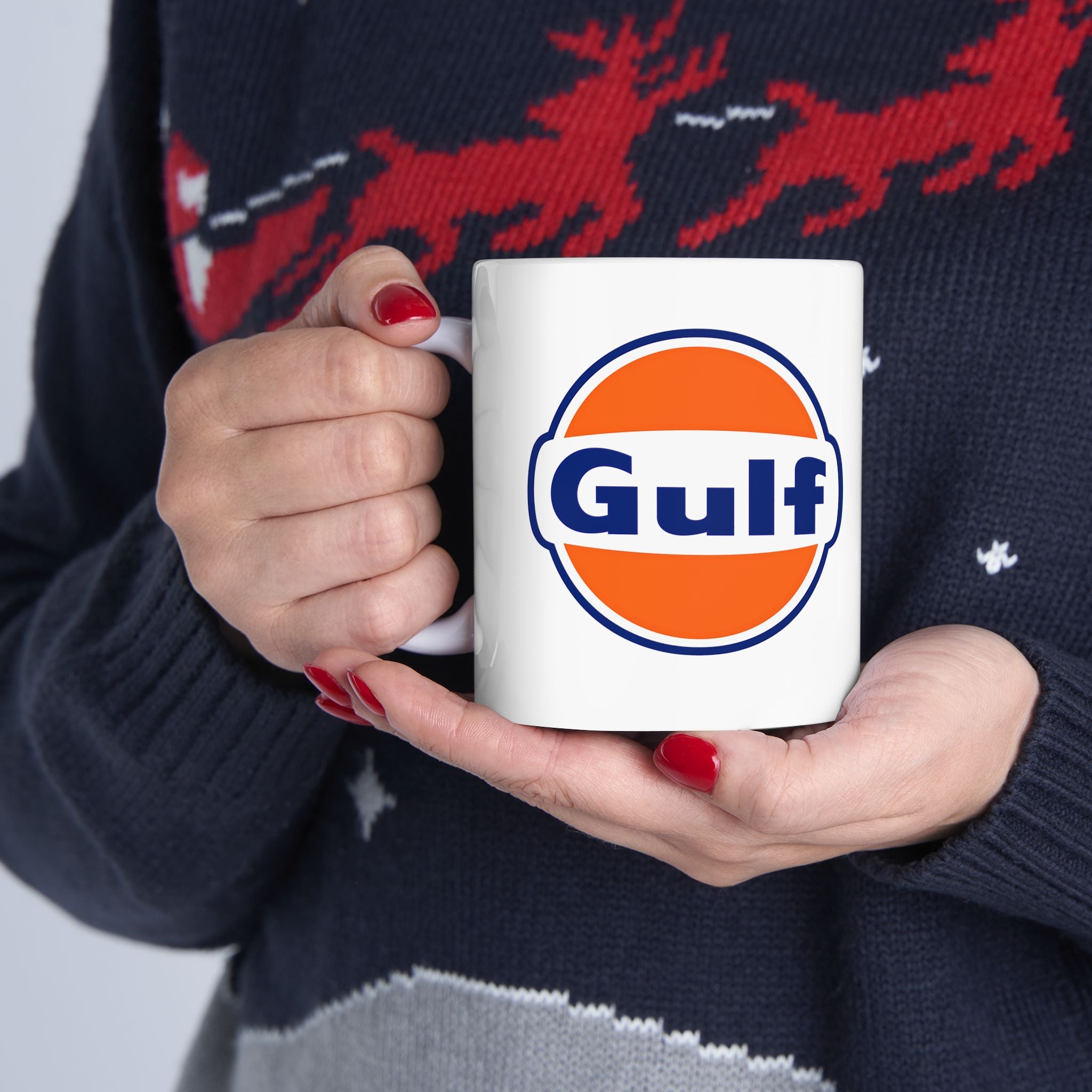 Gulf Oil Ceramic Coffee Mug