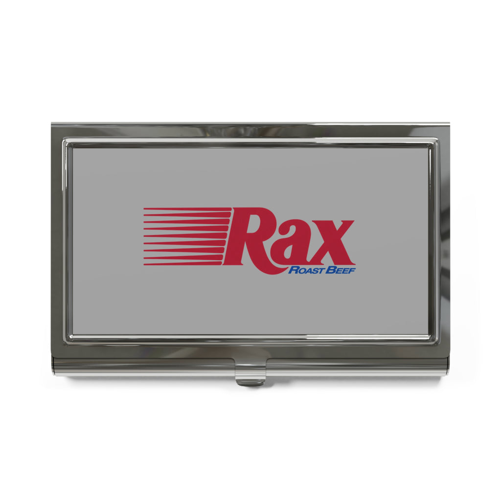 Rax Roast Beef Metal Business Card Holder