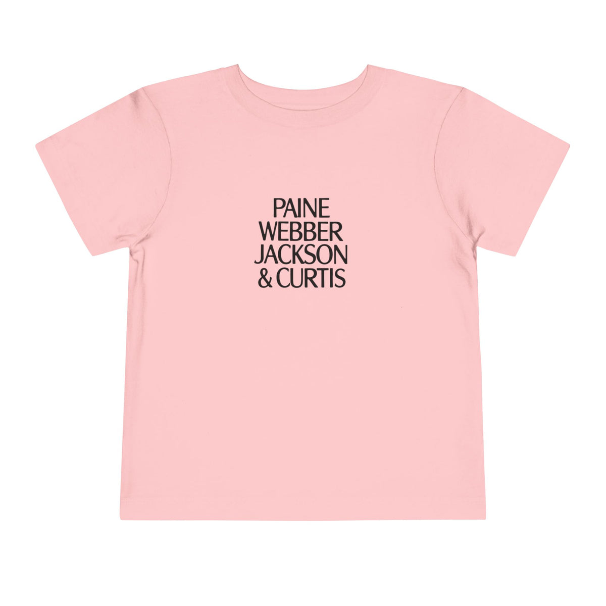Paine Webber Jackson & Curtis Toddler Tee / T-Shirt