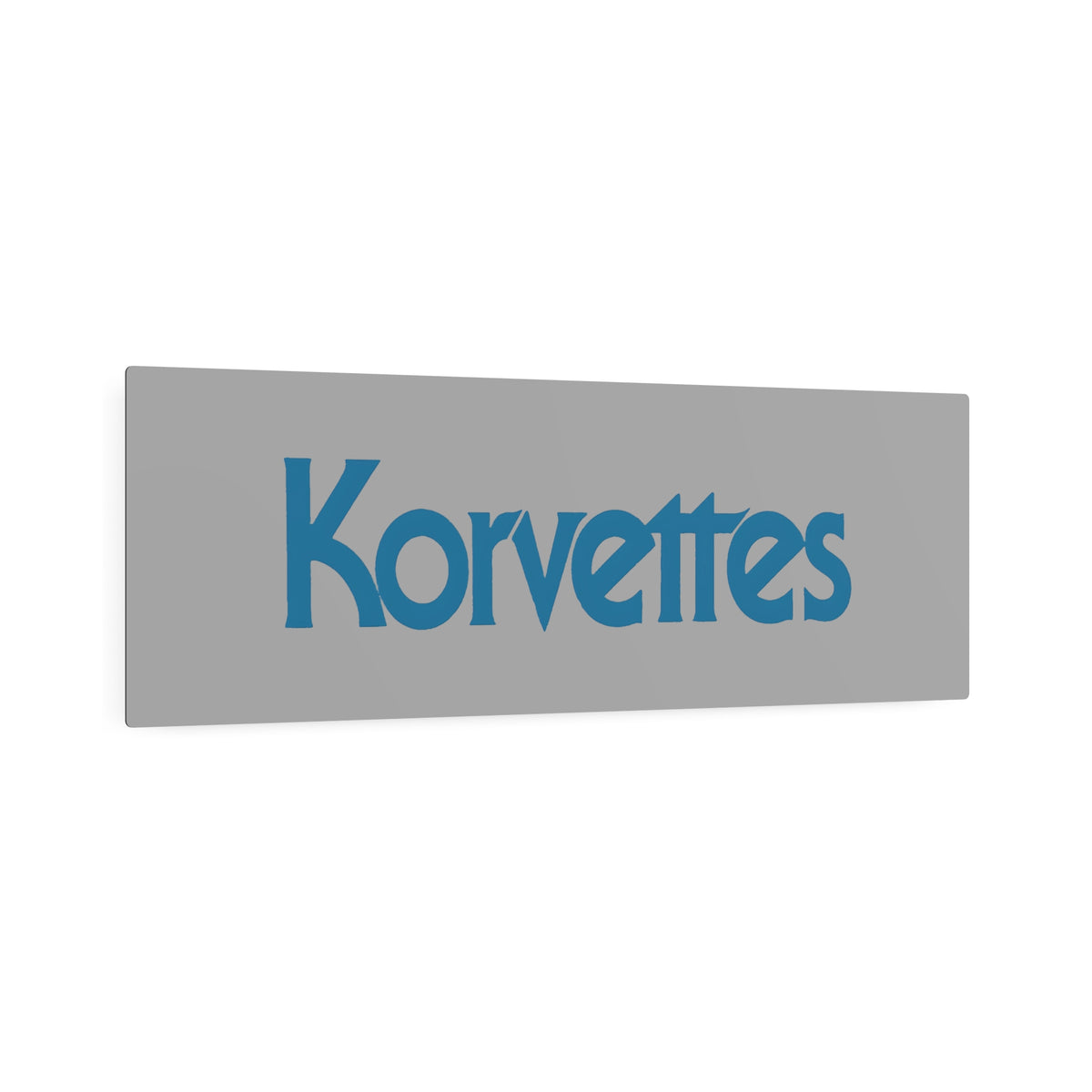 Korvette's Metal Sign