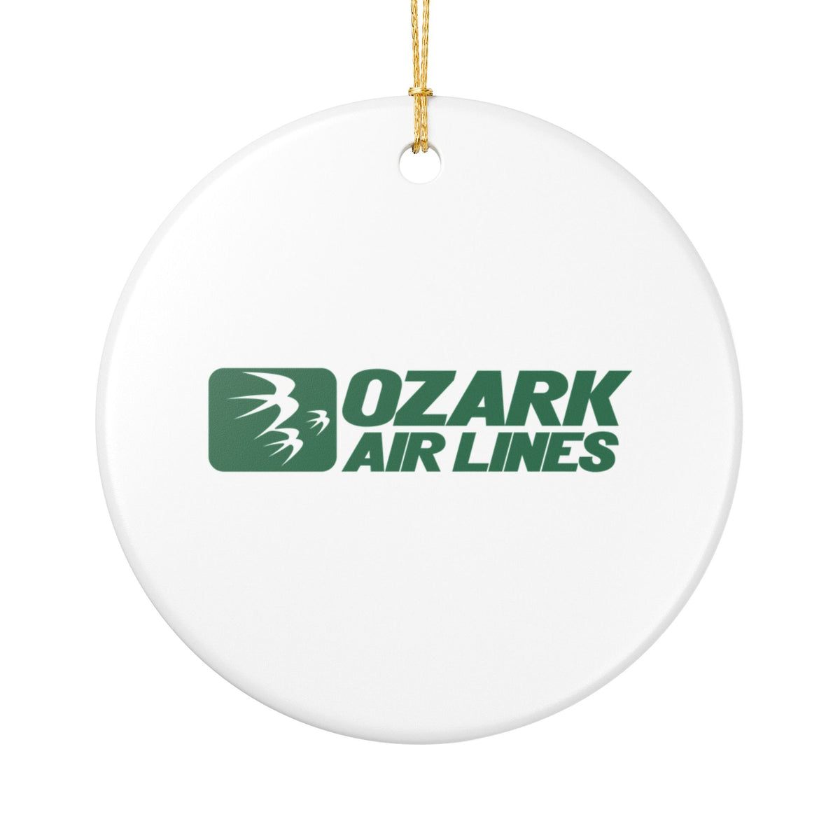 Ozark Air Lines Ceramic Ornament