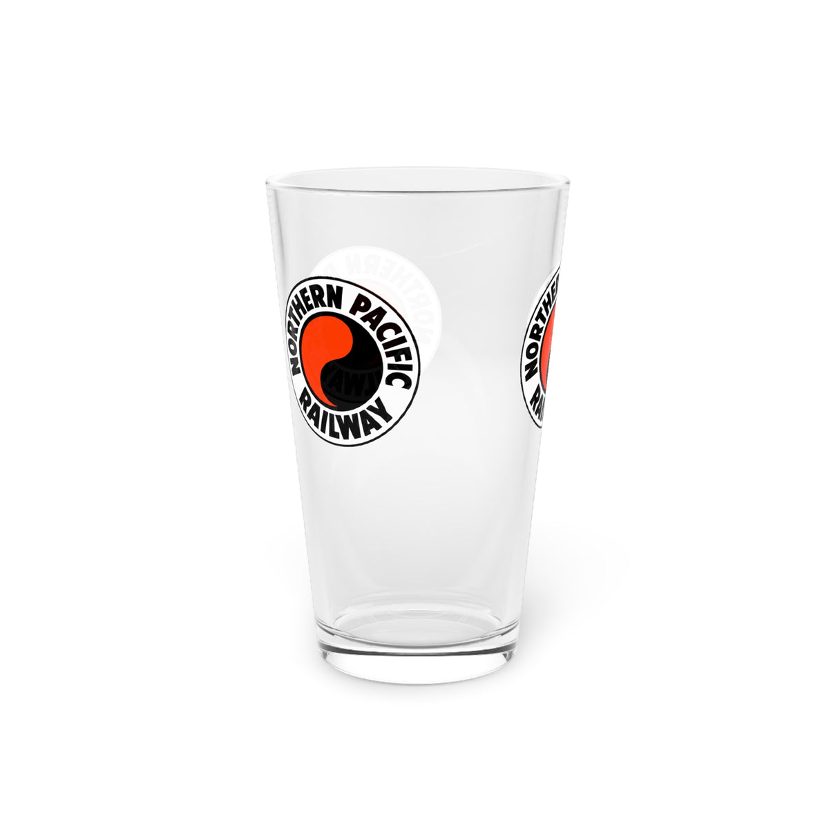 Northern Pacific Railway 16oz Pint Glass