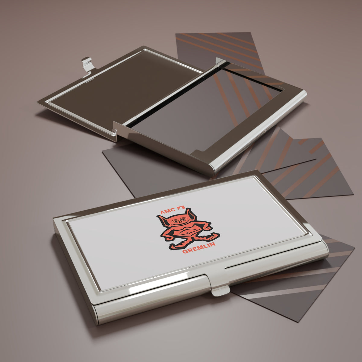 AMC Gremlin Metal Business Card Holder