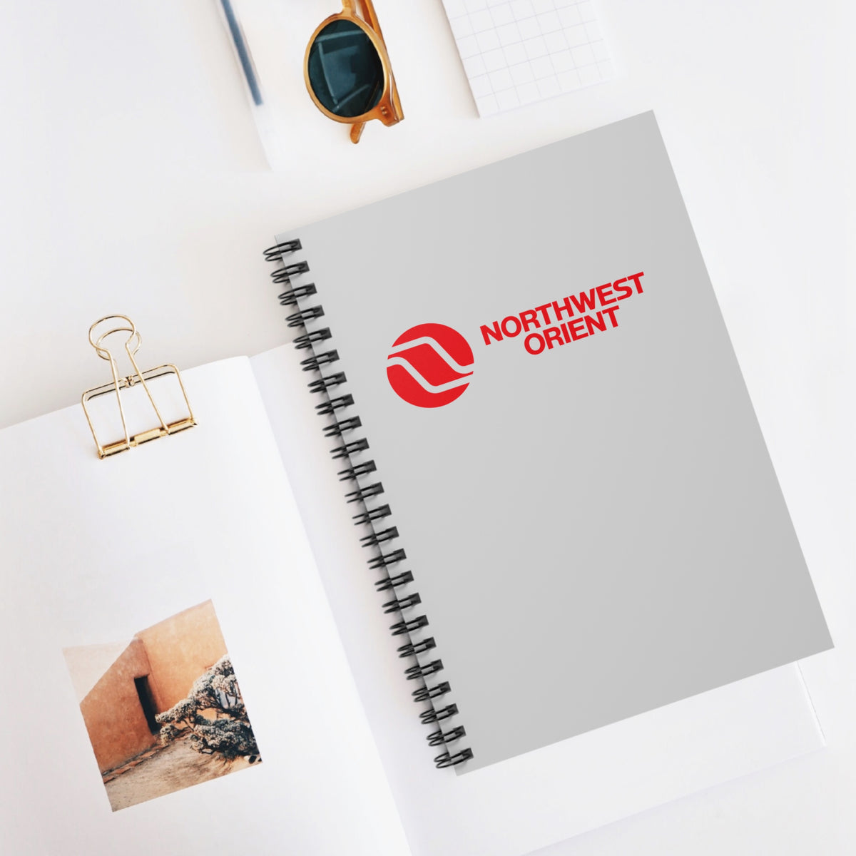 Northwest Orient Airlines Spiral Notebook