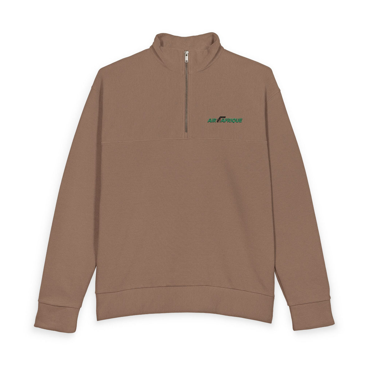 Air Afrique Heavy Knit Quarter-Zip Sweatshirt