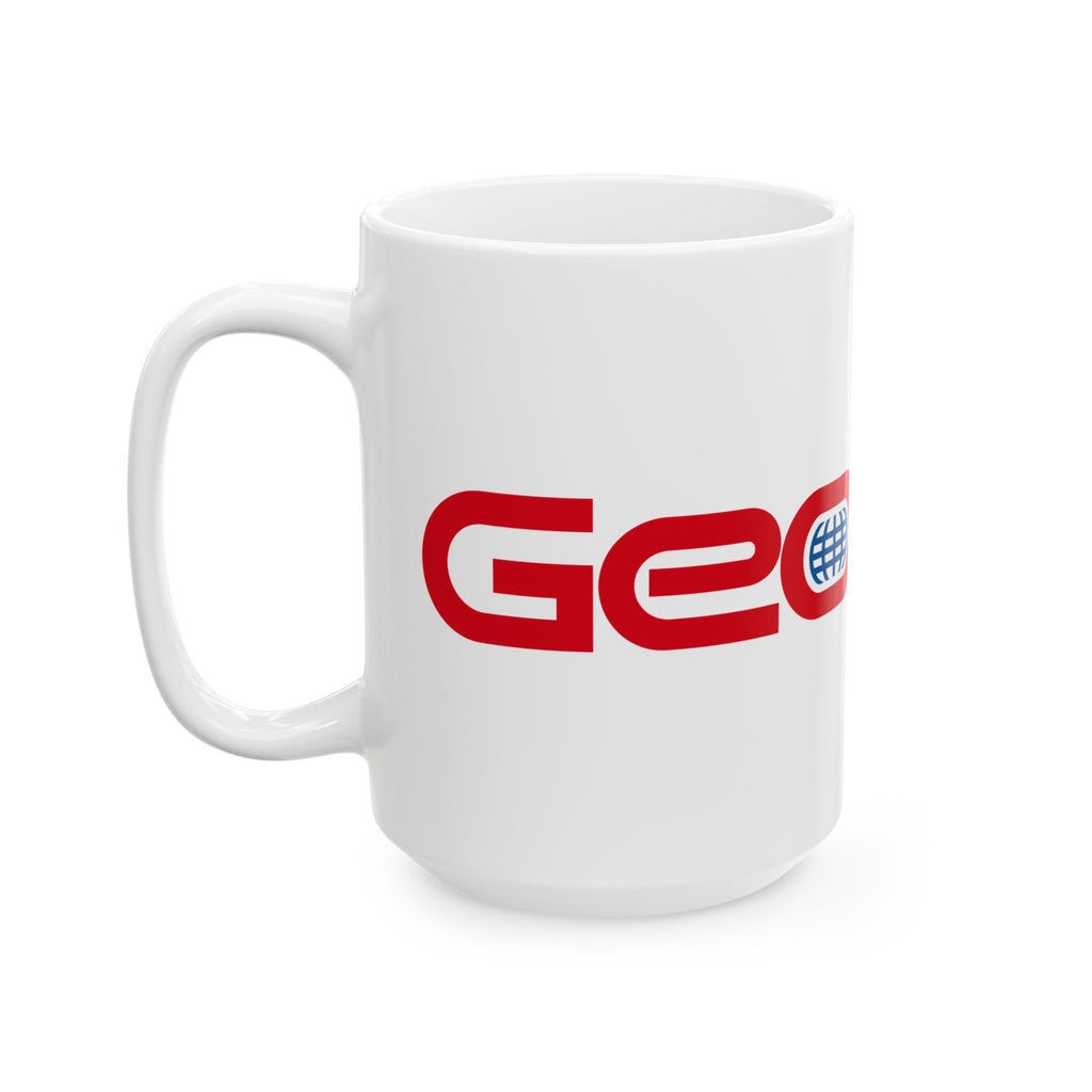 Geo Ceramic Coffee Mug