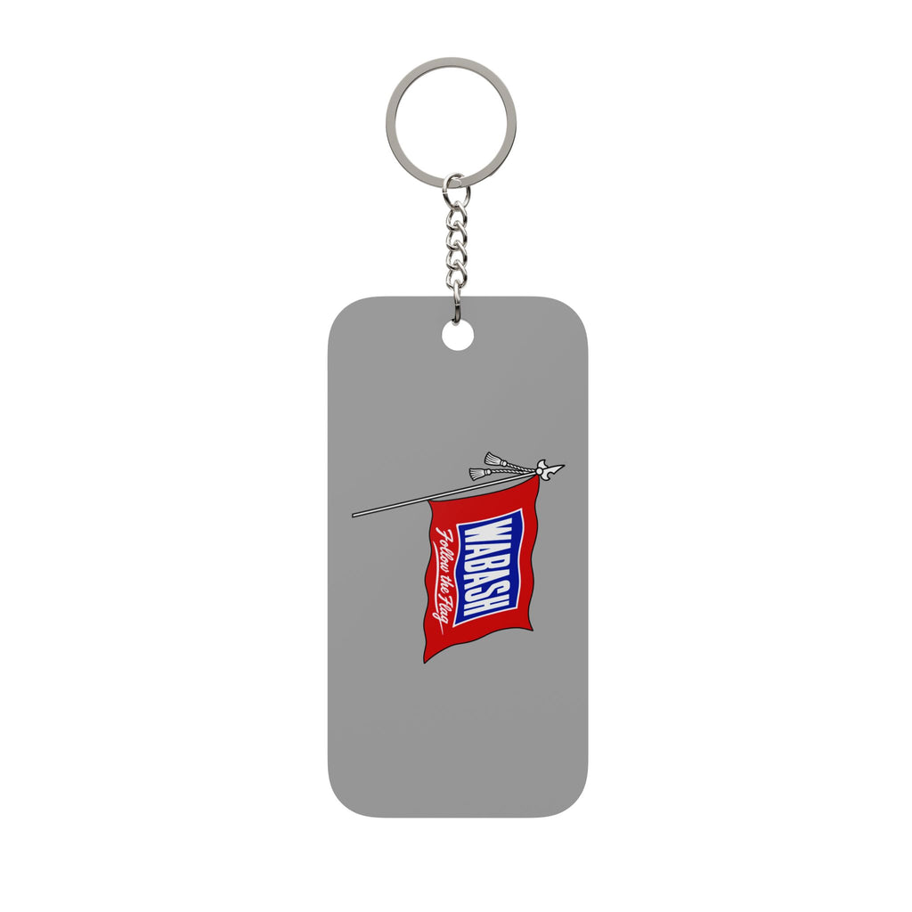 Wabash Railroad Double-Sided Keychain Charm
