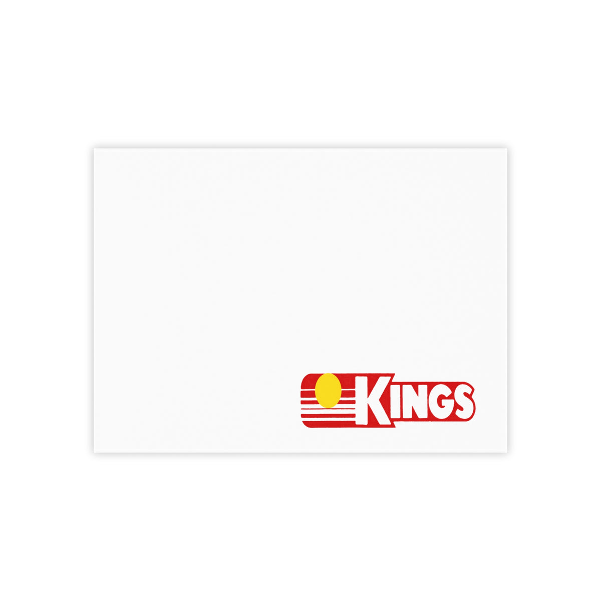King's Department Stores Sticky Post-it Note Pad