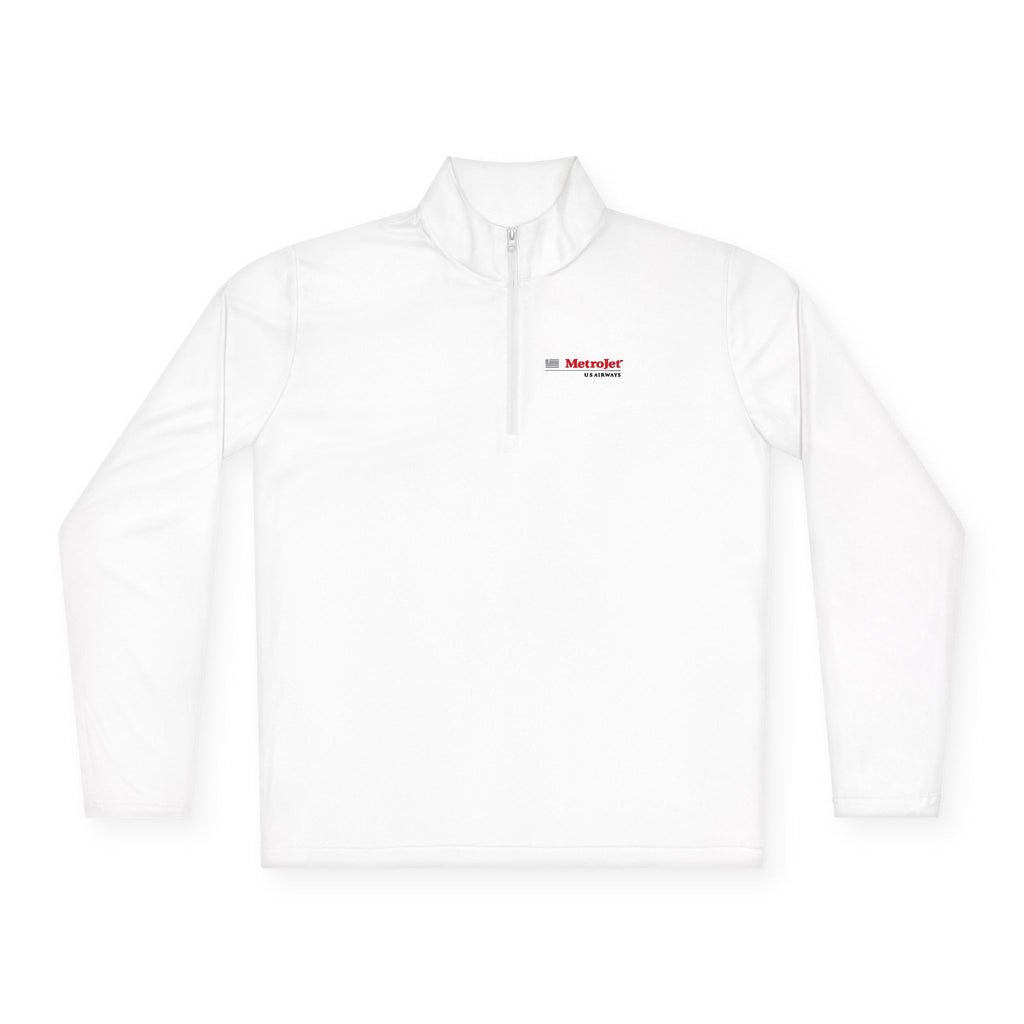 MetroJet Unisex Quarter Zip Pullover