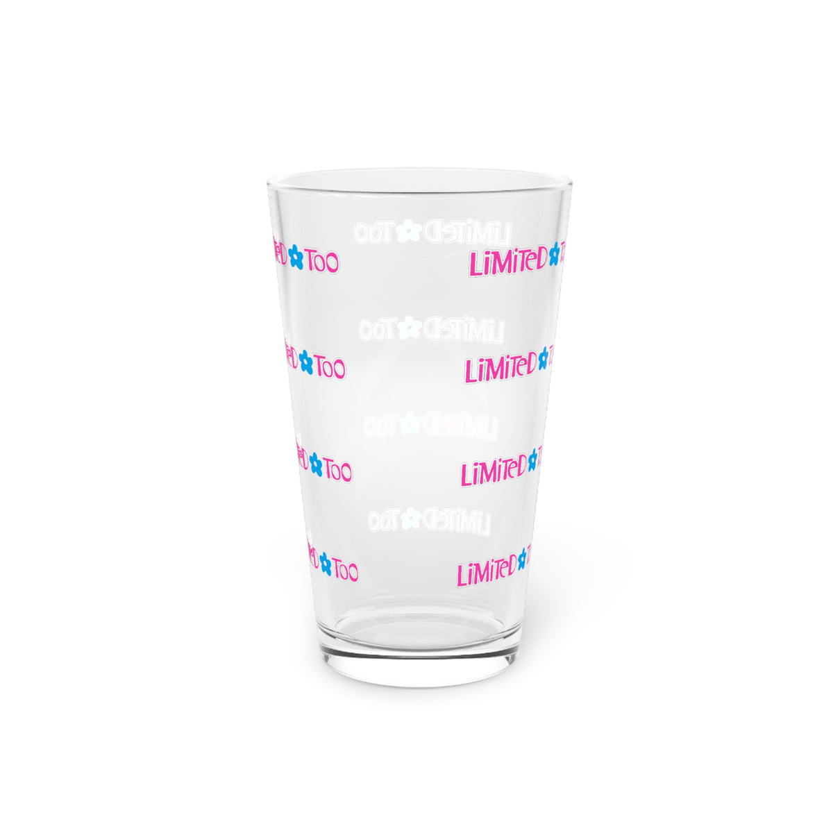 Limited Too 16oz Pint Glass