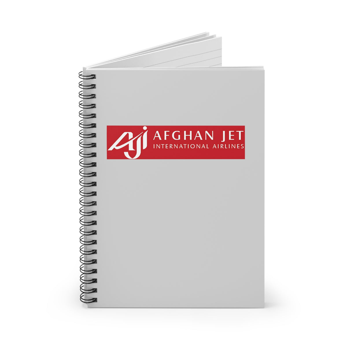 Afghan Jet International Airlines Spiral Notebook