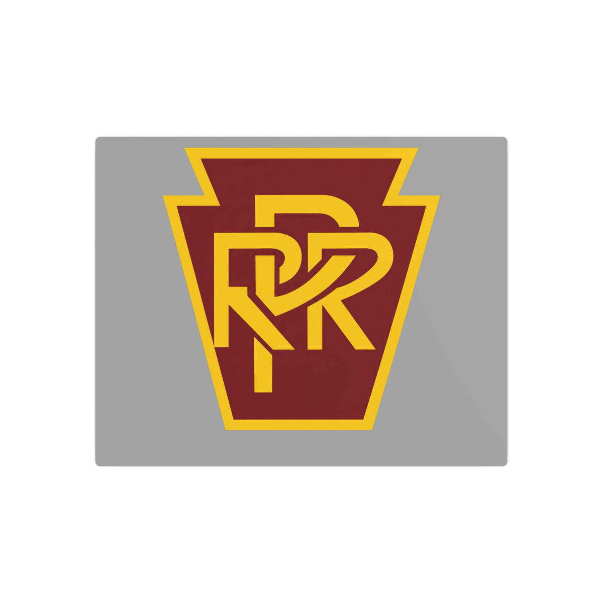Pennsylvania Railroad Metal Sign