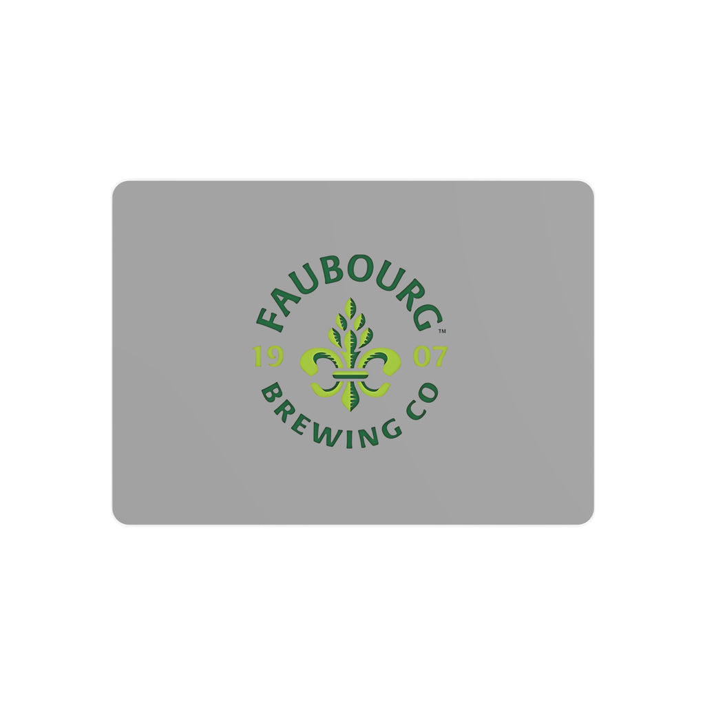 Faubourg Brewing Metal Sign