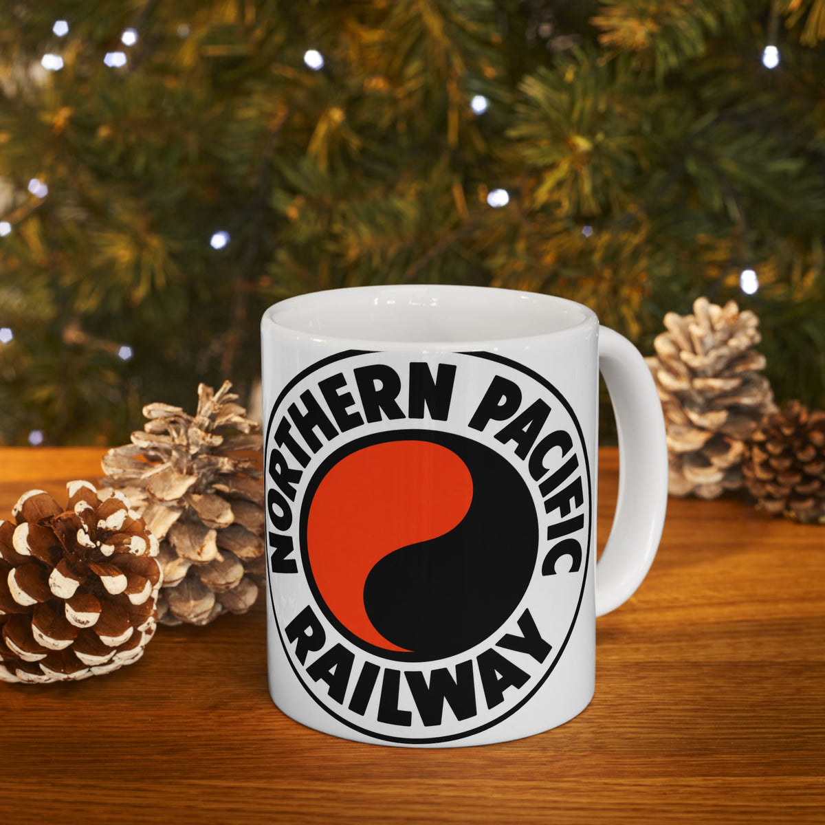Northern Pacific Railway Ceramic Coffee Mug
