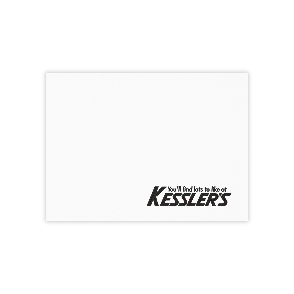 Kessler's Sticky Post-it Note Pad