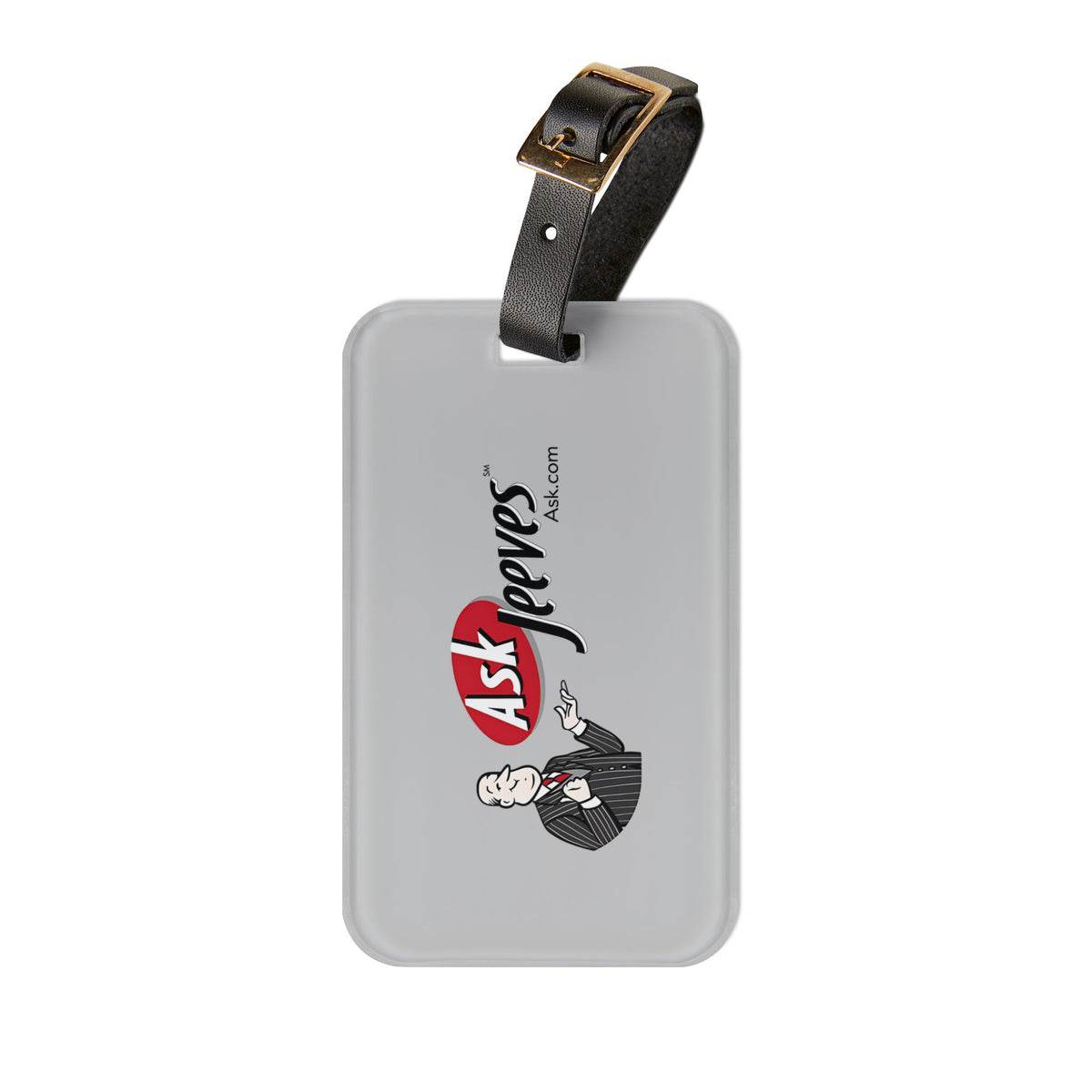 Ask Jeeves Luggage Tag