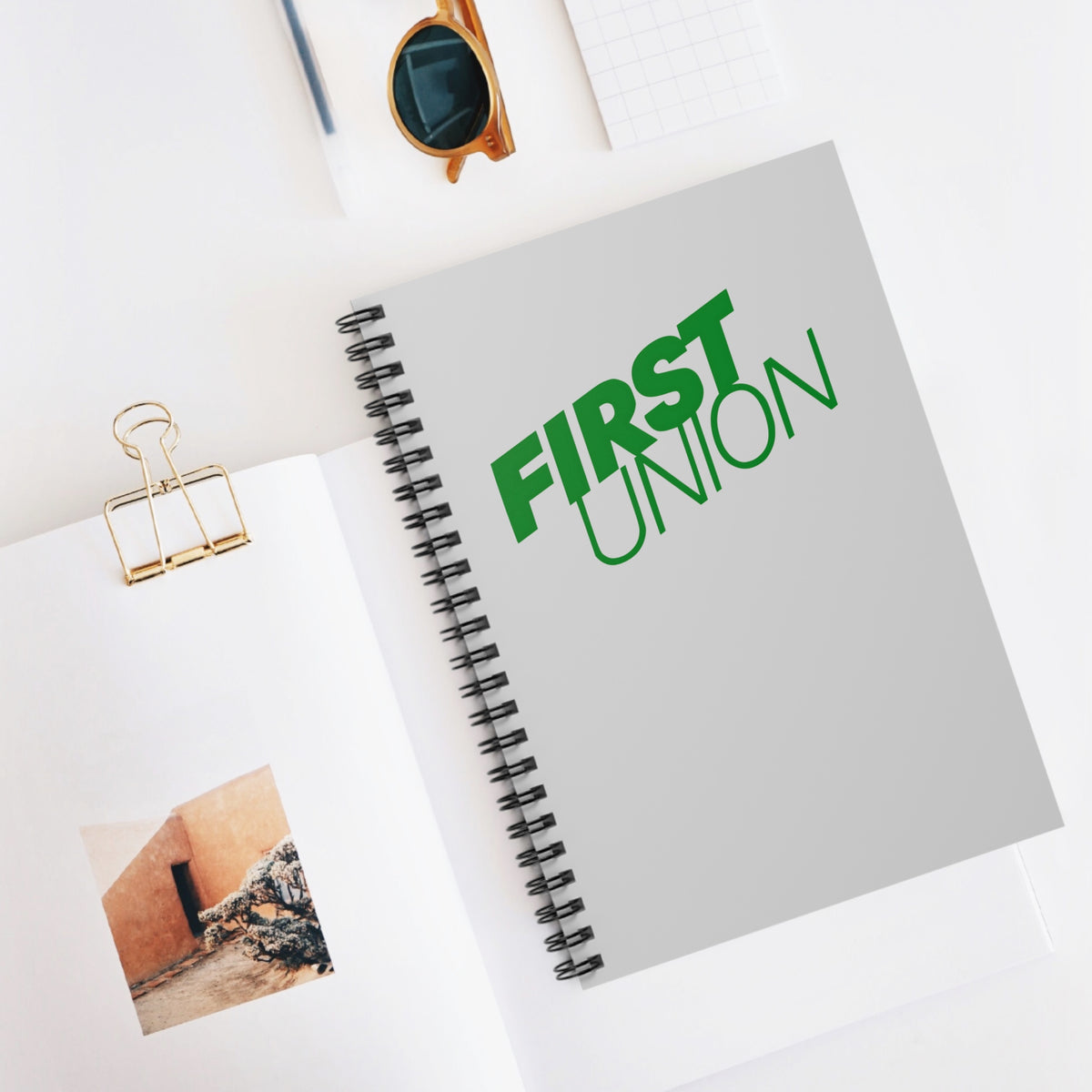 First Union Spiral Notebook