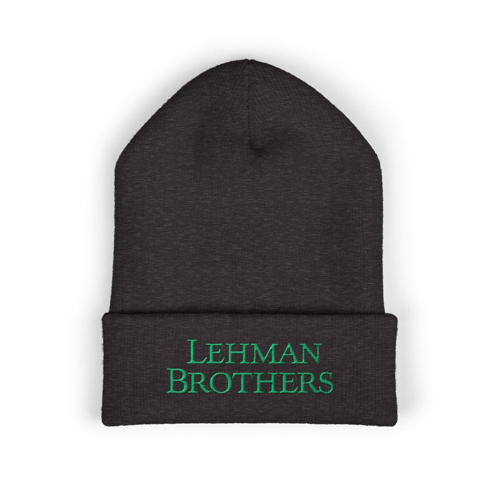 Lehman Brothers Cuffed Beanie