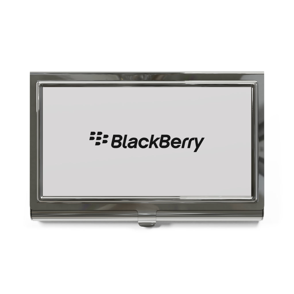 BlackBerry Metal Business Card Holder
