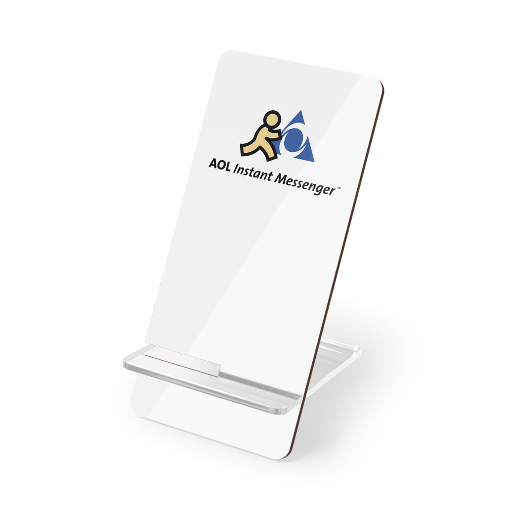 AOL Instant Messenger (AIM) Foldable Mobile Phone Display Stand