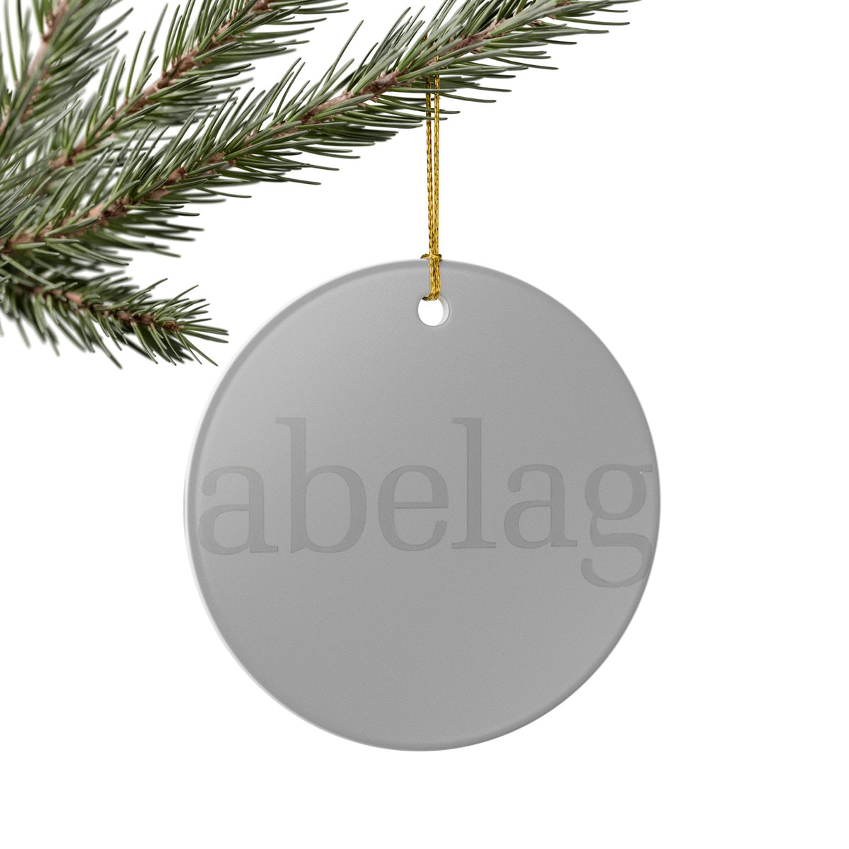 Abelag Aviation Ceramic Ornament