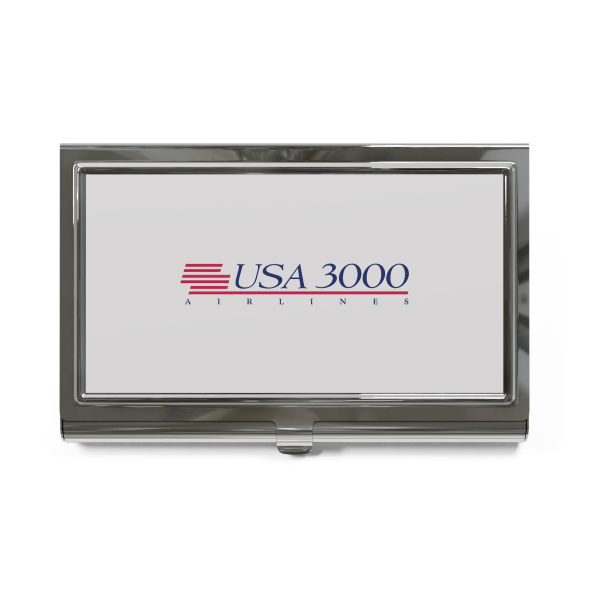 USA3000 Airlines Metal Business Card Holder