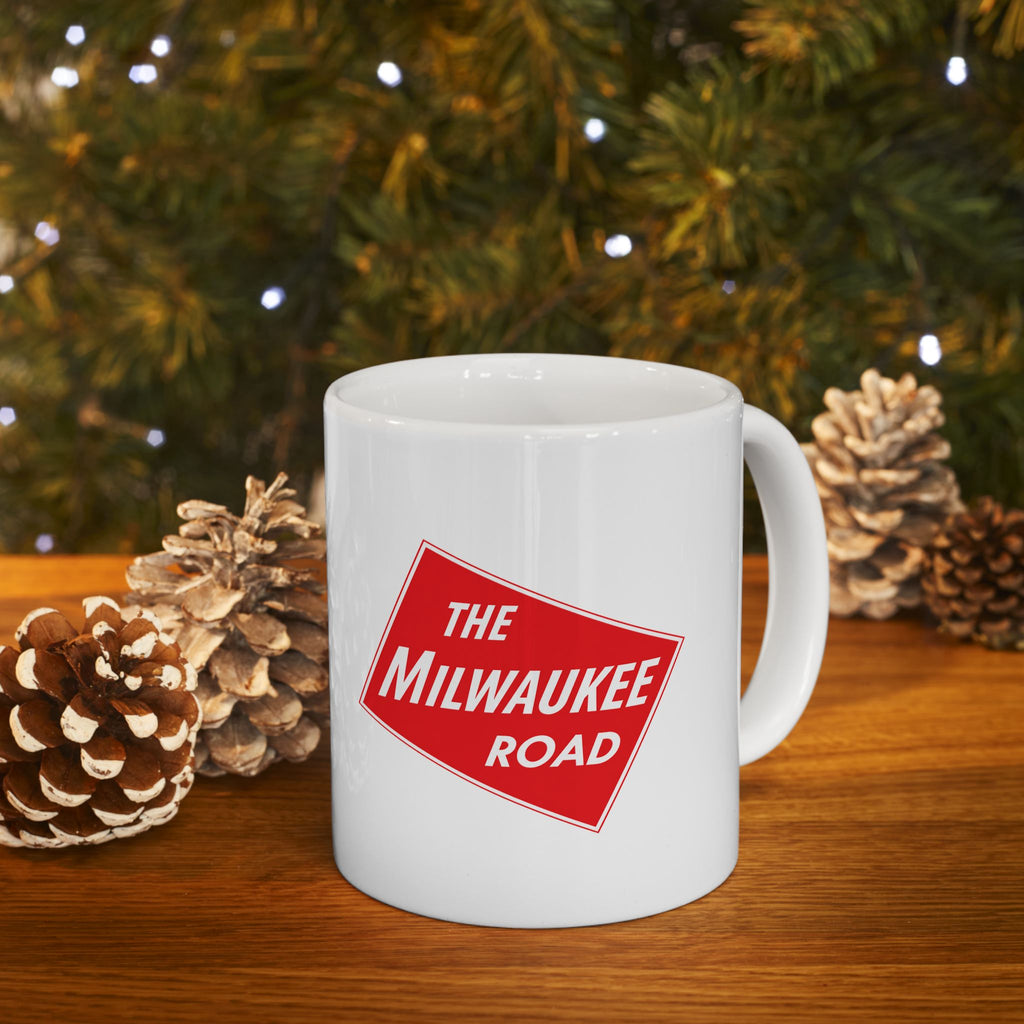 Chicago Milwaukee St. Paul and Pacific Railroad Ceramic Coffee Mug