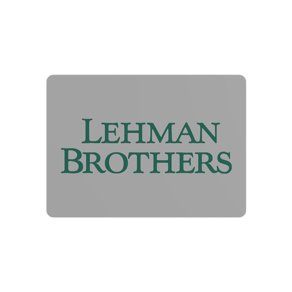 Lehman Brothers Metal Sign