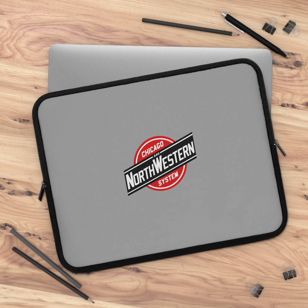 Chicago and North Western Railway Laptop Sleeve