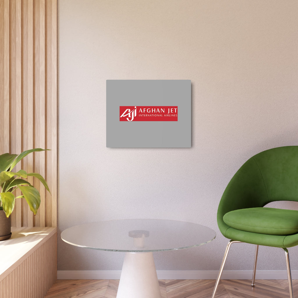 Afghan Jet International Airlines Metal Sign