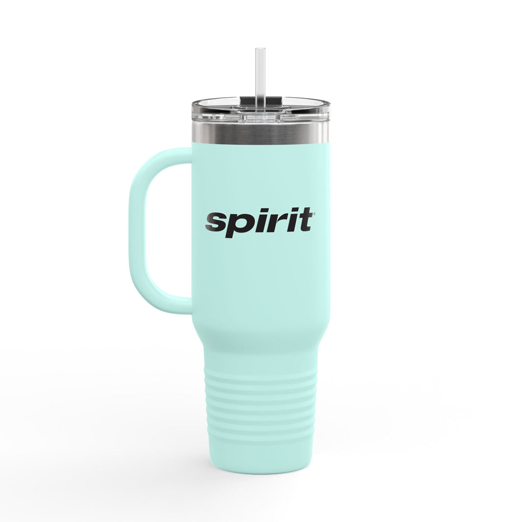 Spirit Airlines 40oz Insulated Travel Mug Stainless Tumbler