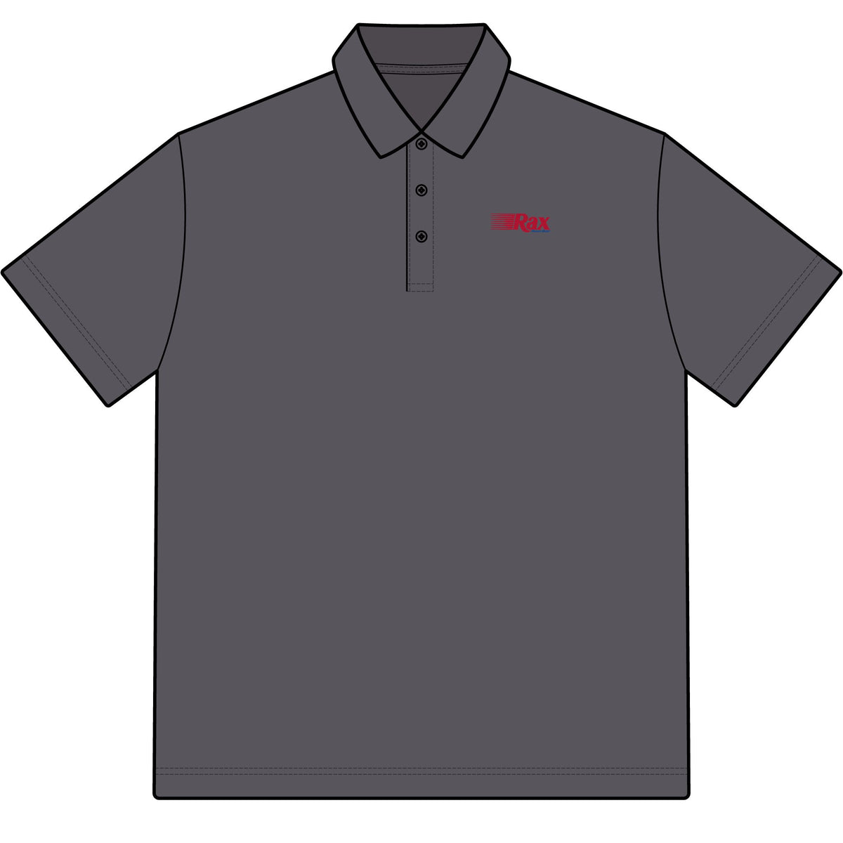 Rax Roast Beef Cotton Polo Shirt