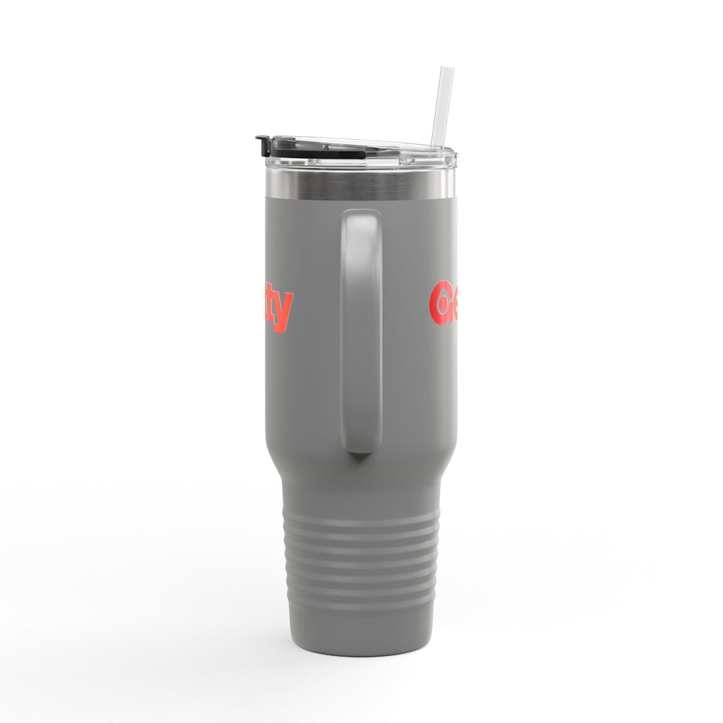 Getty Oil 40oz Insulated Travel Mug Stainless Tumbler