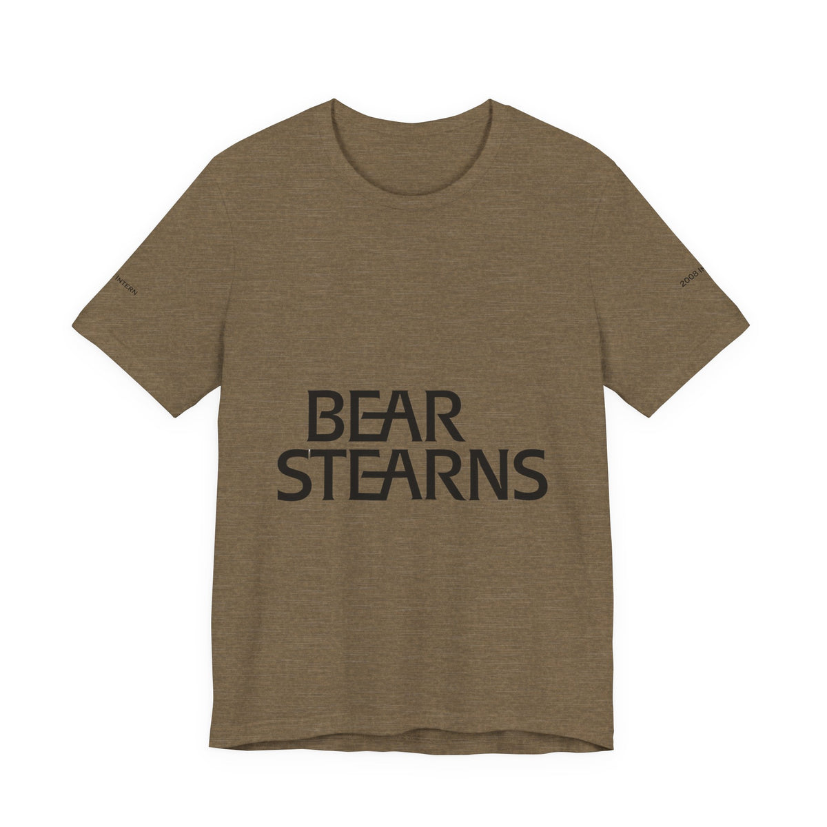 Bear Stearns T-Shirt 2008 Intern (Sleeve)