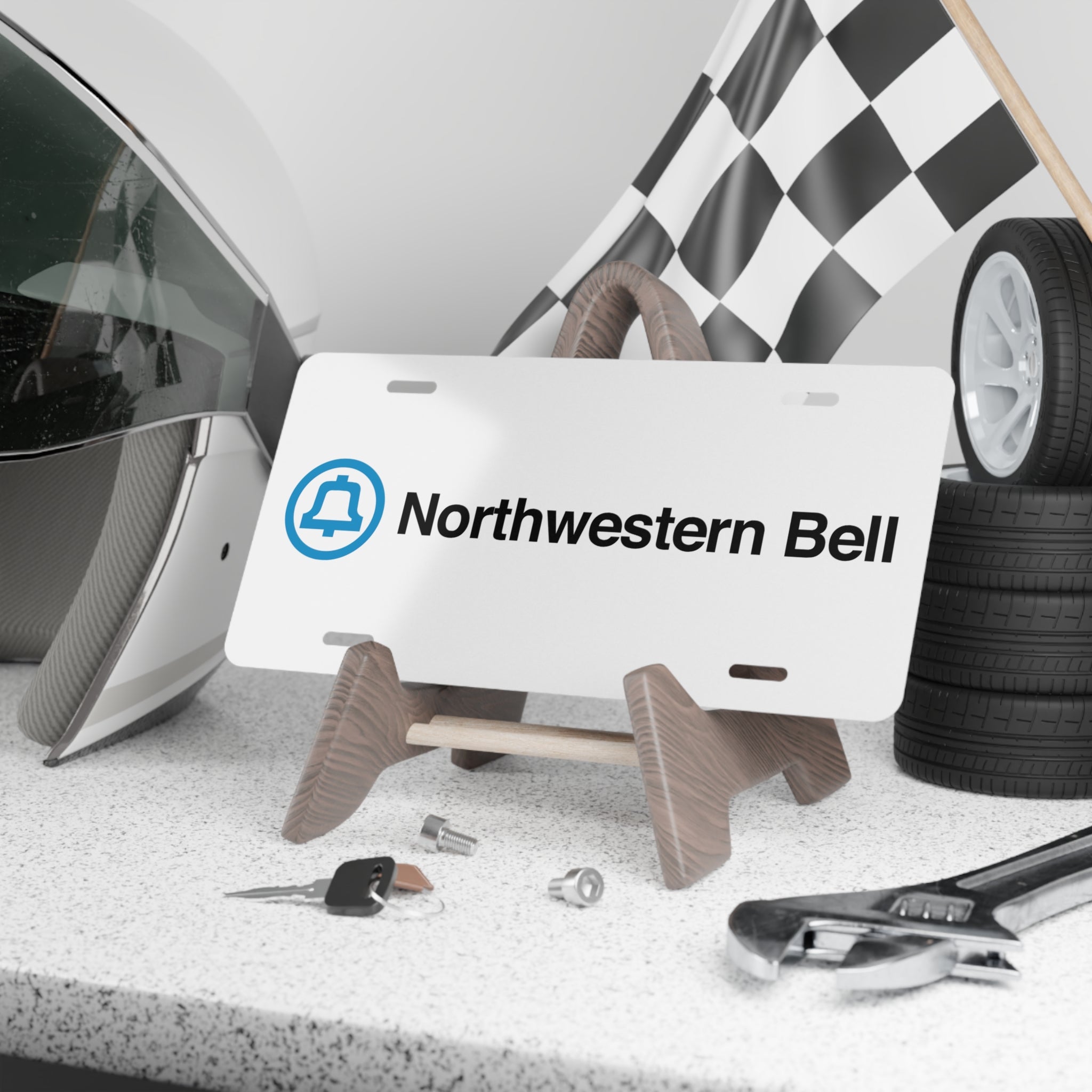 Northwestern Bell Vanity License Plate