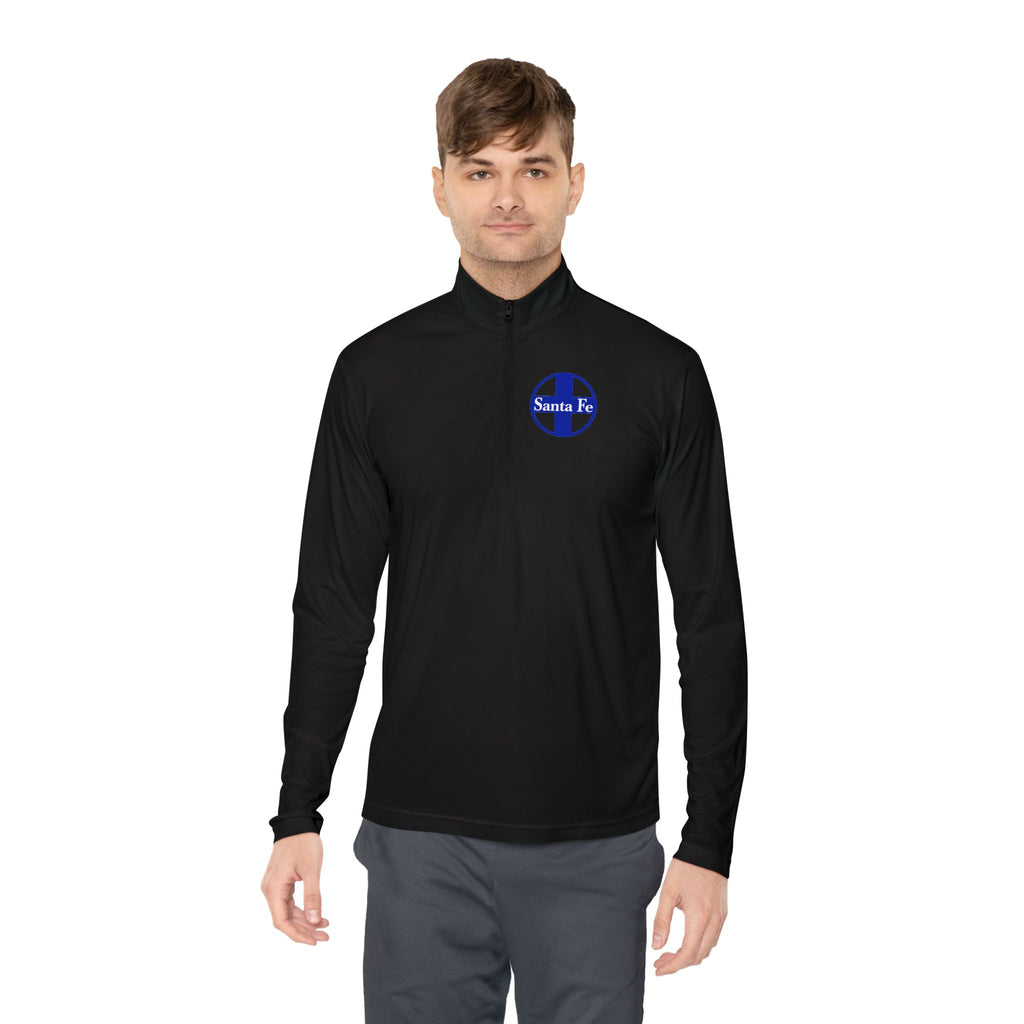 Atchison Topeka and Santa Fe Railway Unisex Quarter Zip Pullover