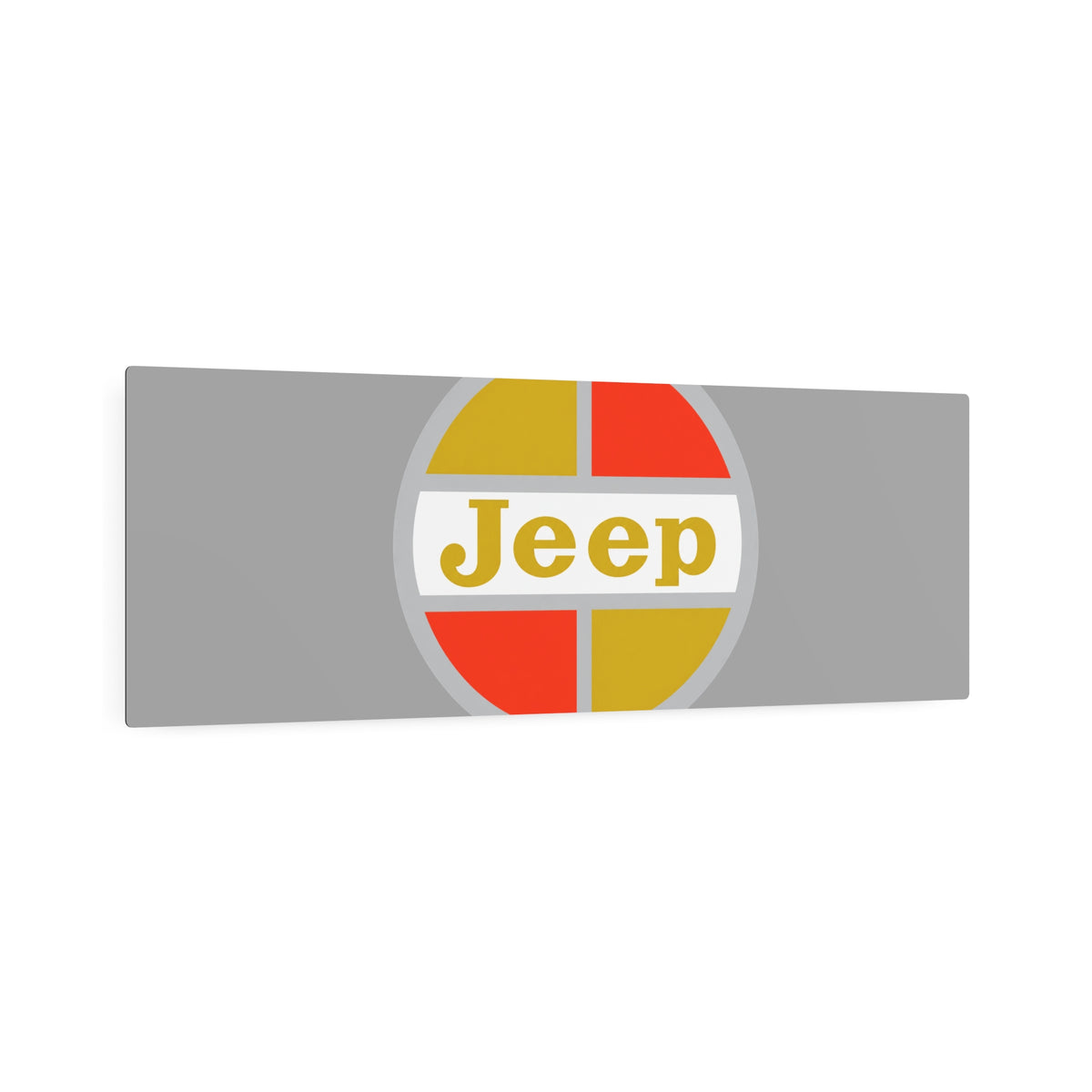 Kaiser Jeep Metal Sign