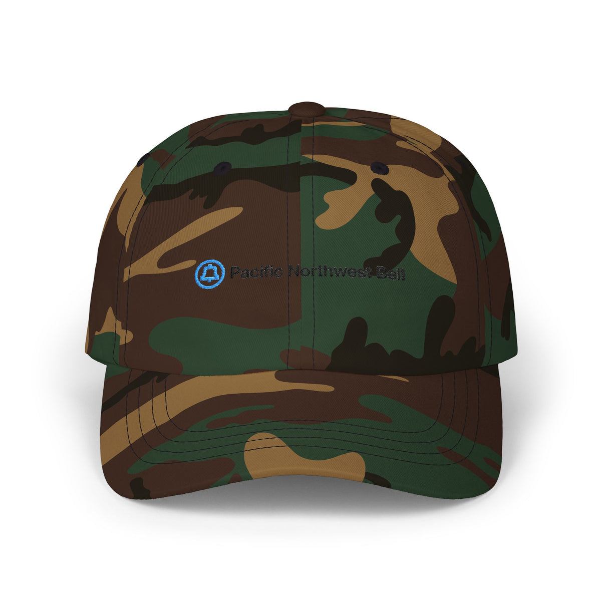 Pacific Northwest Bell Embroidered Dad Cap Hat