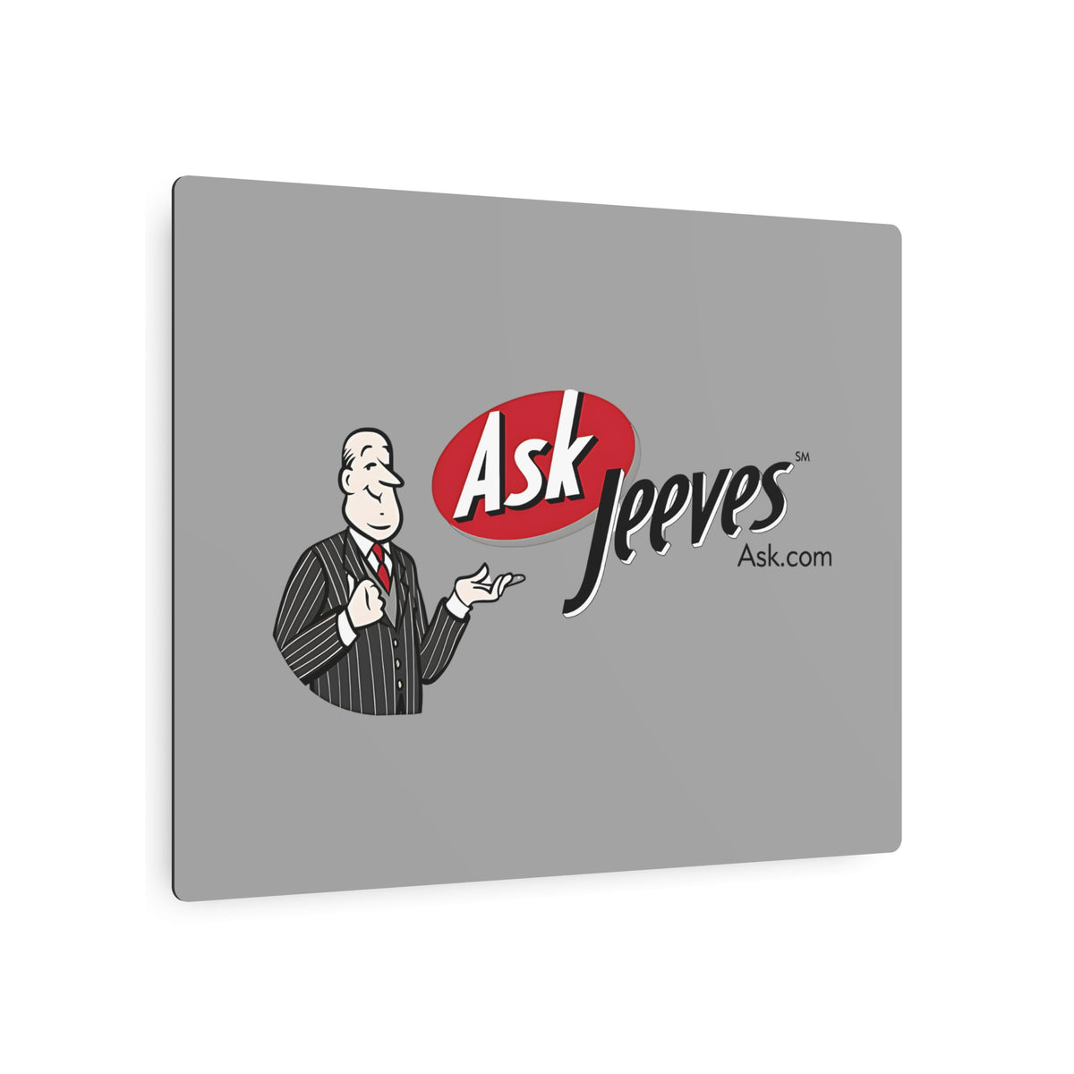 Ask Jeeves Metal Sign