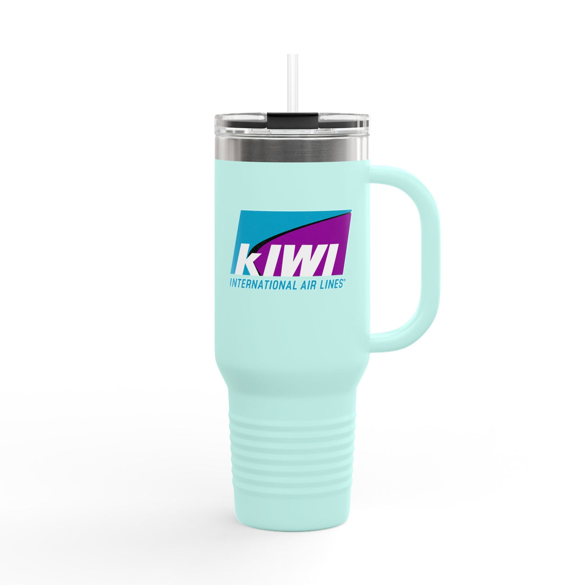 Kiwi International Air Lines 40oz Insulated Travel Mug Stainless Tumbler