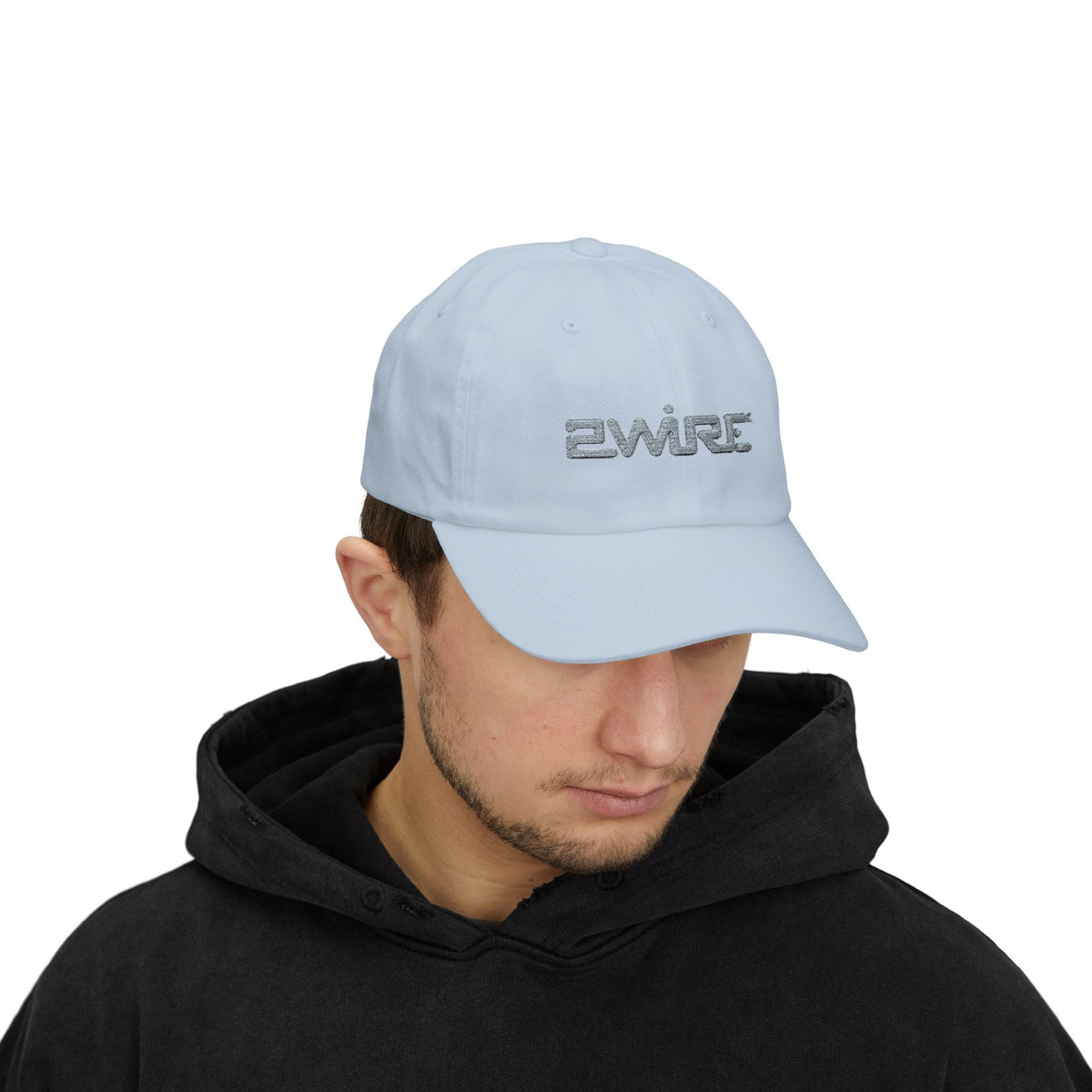 2Wire Embroidered Dad Cap Hat