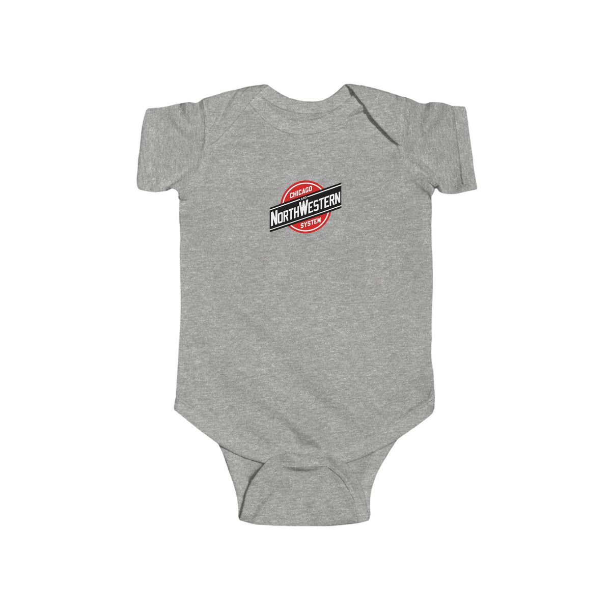 Chicago and North Western Railway Infant Bodysuit