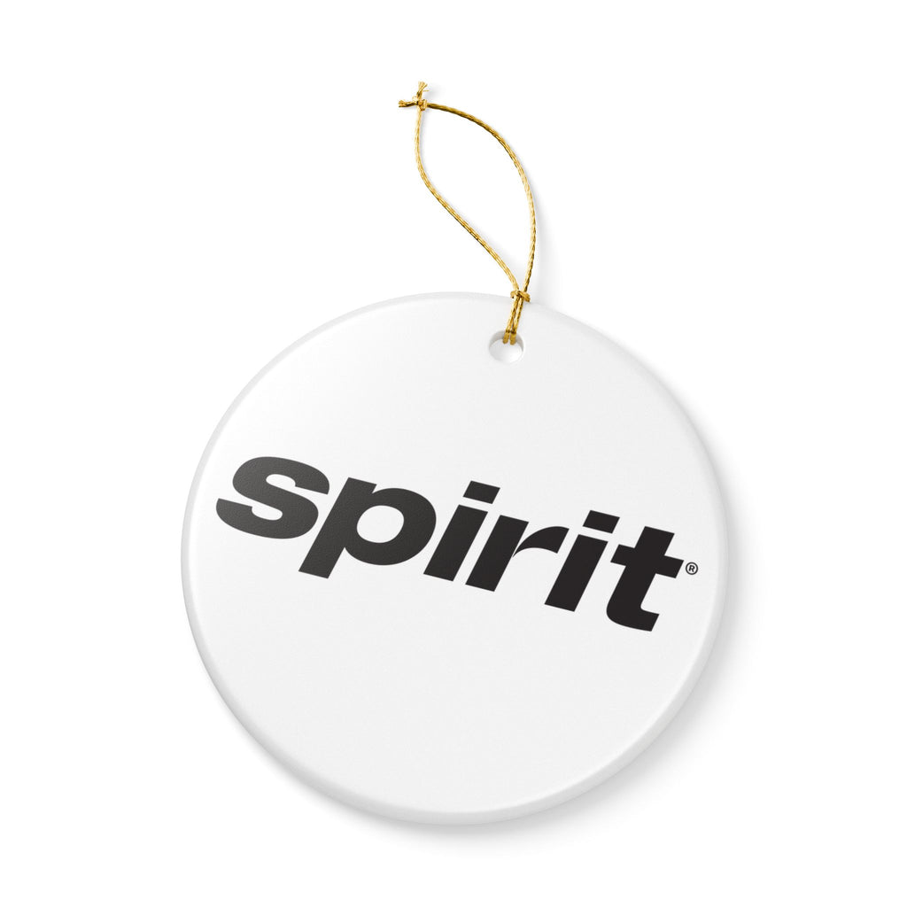 Spirit Airlines Ceramic Ornament