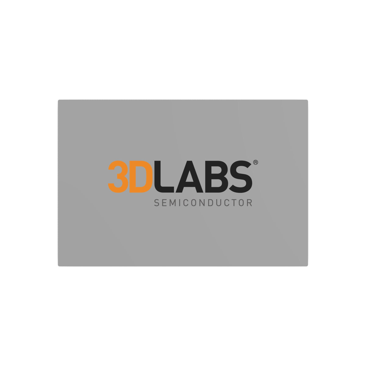 3Dlabs Metal Sign