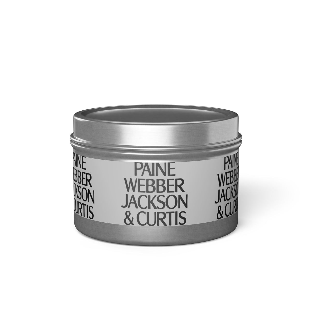 Paine Webber Jackson & Curtis Tin Candle