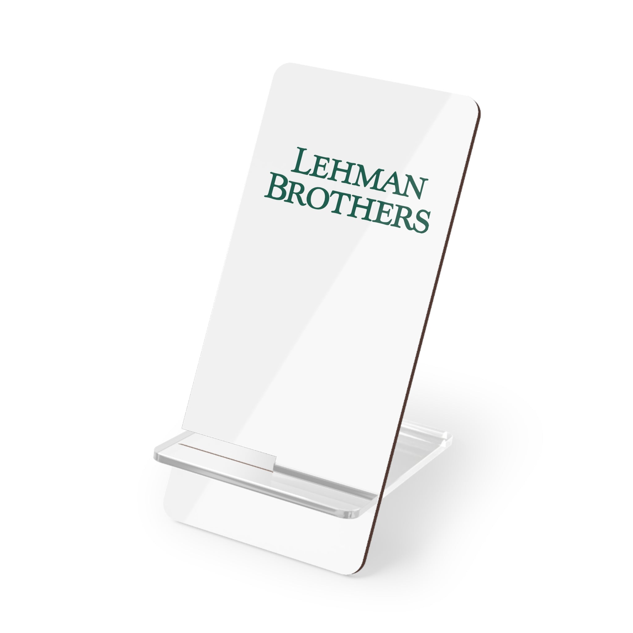 Lehman Brothers Foldable Mobile Phone Display Stand