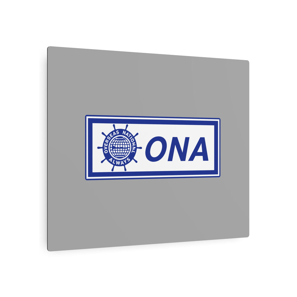 Overseas National Airways Metal Sign