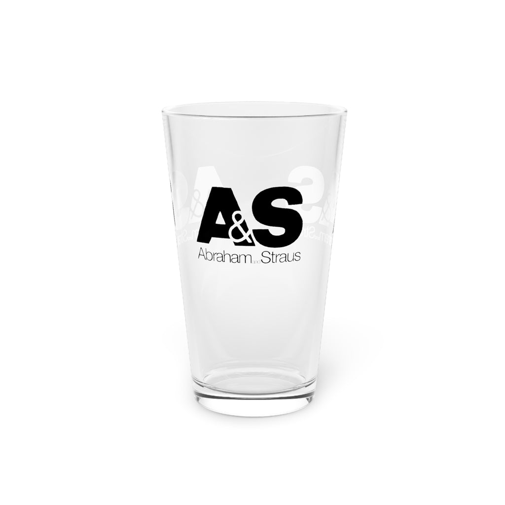 Abraham & Straus 16oz Pint Glass