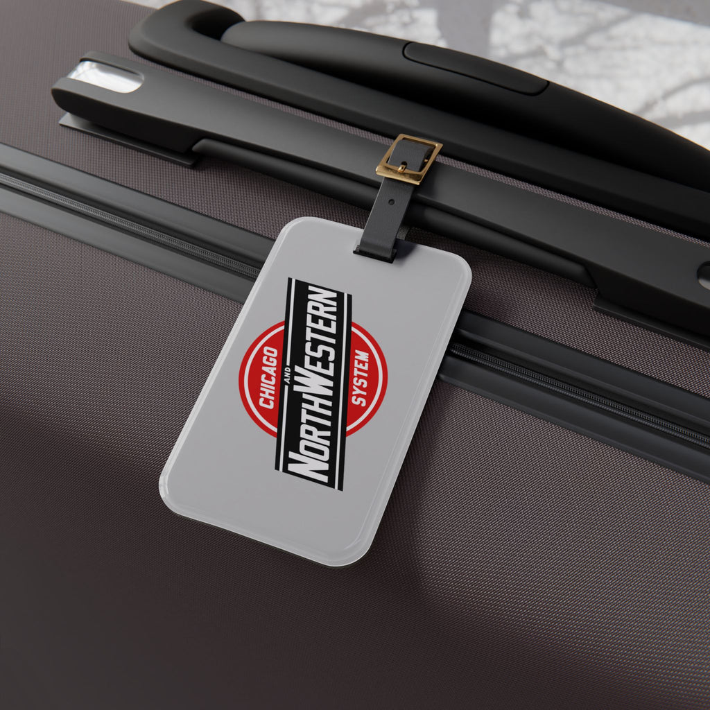 Chicago and North Western Railway Luggage Tag