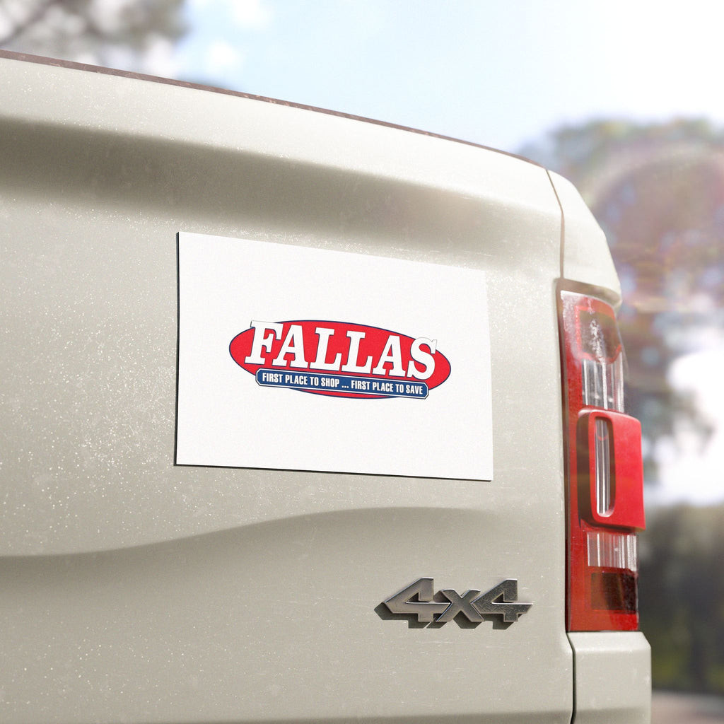 Fallas Discount Stores Car Magnet